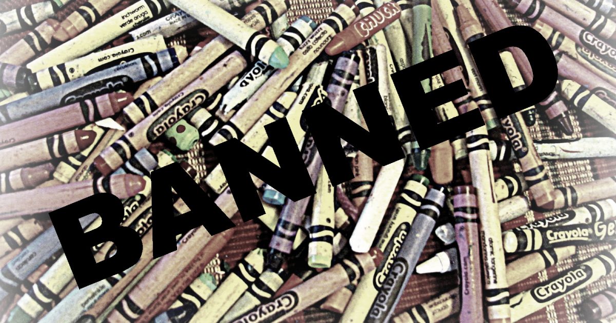 banned high capacity crayon box