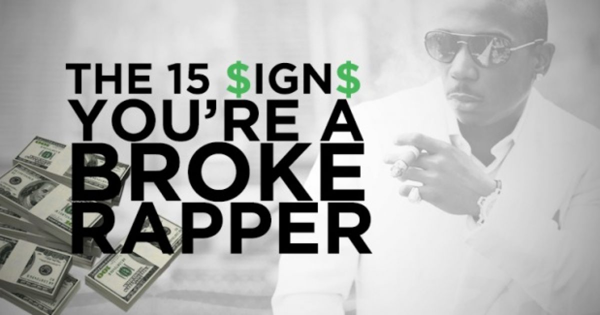 Broke rapper