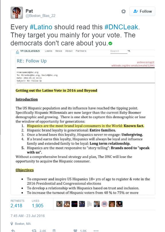 Twitter DNC Latinos