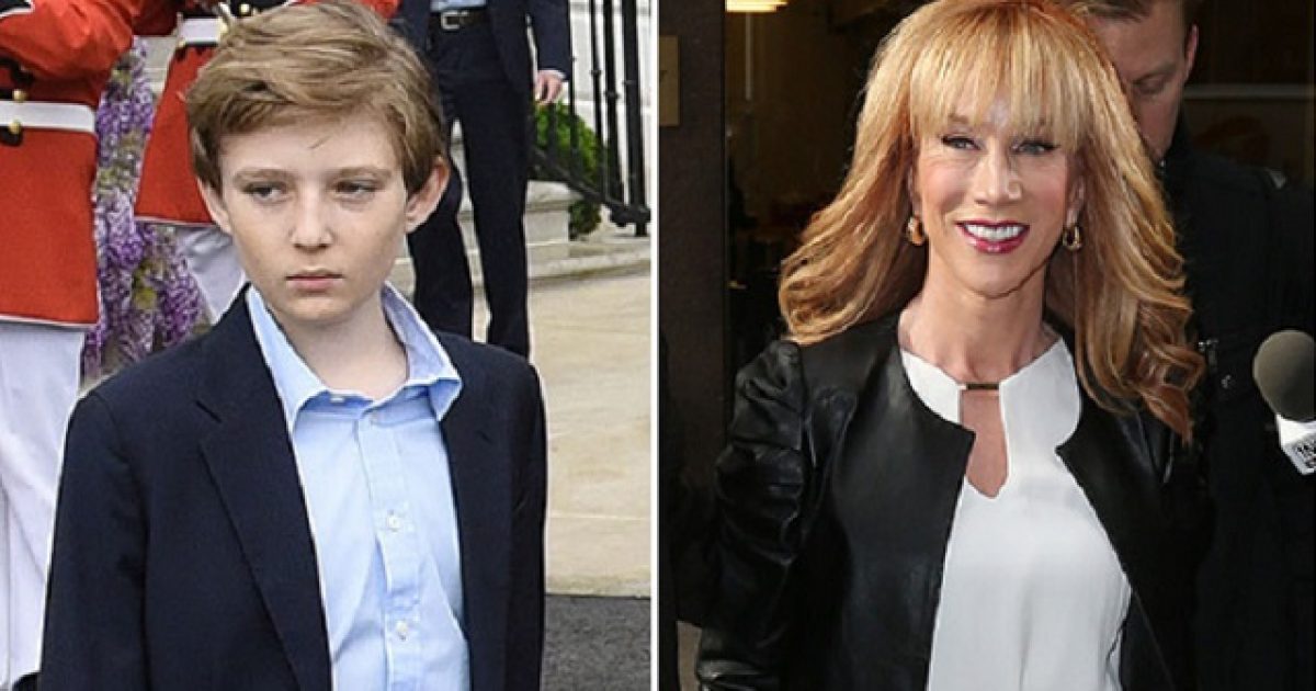 Barron Trump Kathy Griffin Kathy Griffin targeted attacks