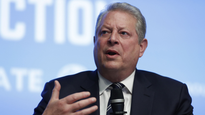 Gore compares global warming to SLAVERY