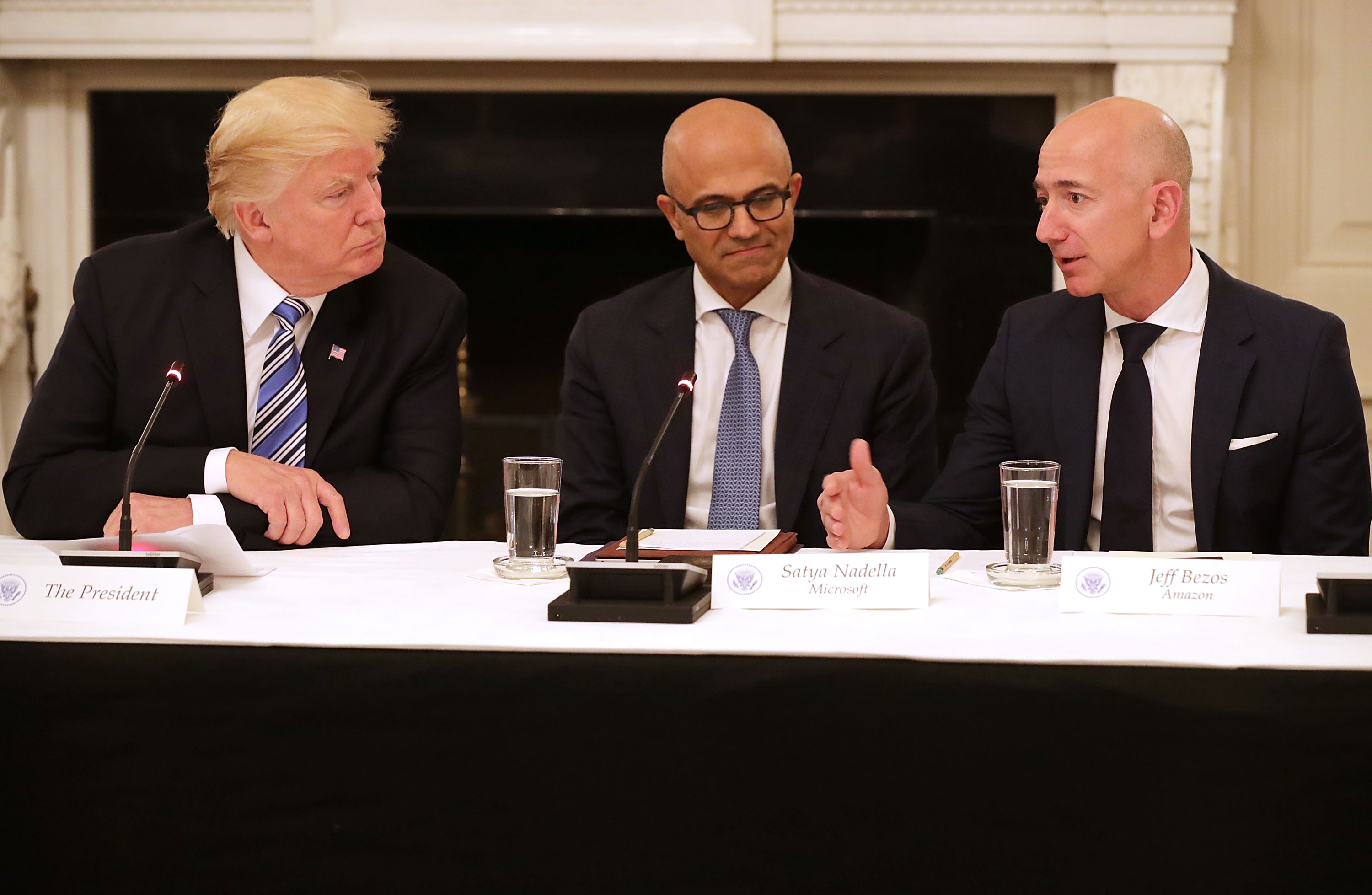 Trump slashes the value of Amazon; #KevinJackson