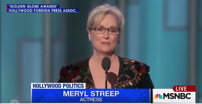 Meryl Streep in hiding