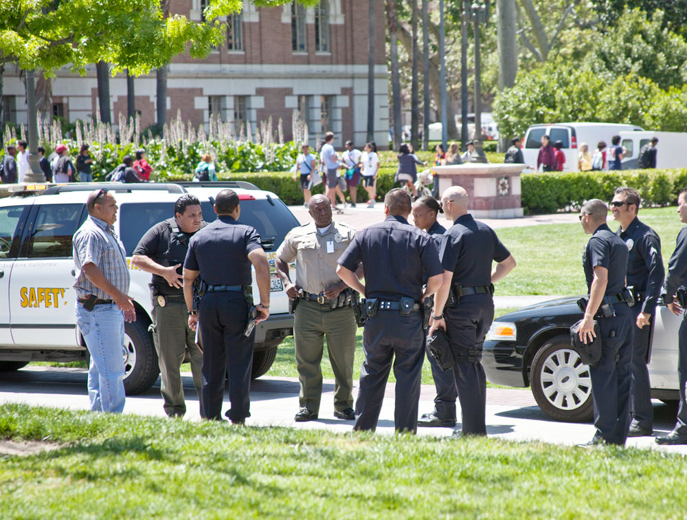 USC Professor under arrest