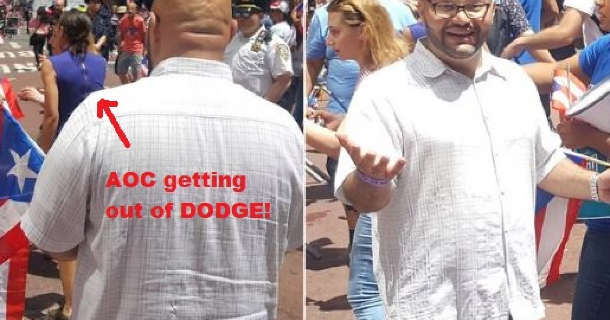 AOC in parade