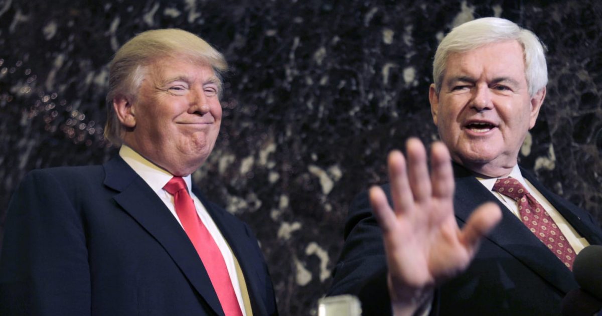 Gingrich-Trump #TeamKJ, #KevinJackson, #TheBlackSphere