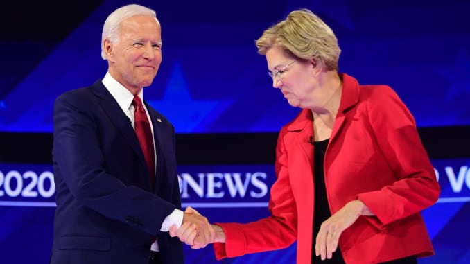 Biden attacks Warren, #TeamKJ, #KevinJackson