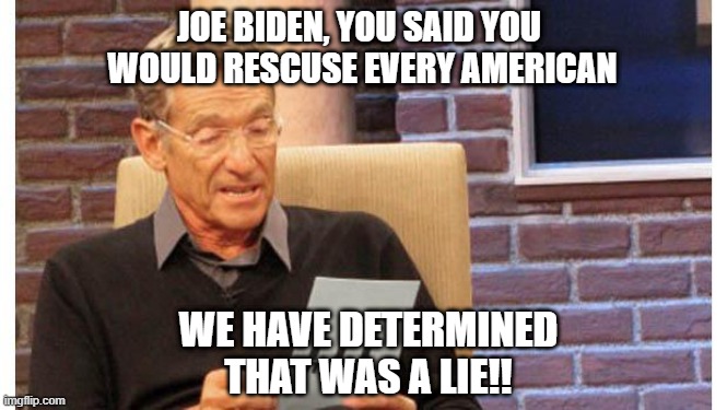 Biden, Lie, Kevin Jackson, Maury Povich