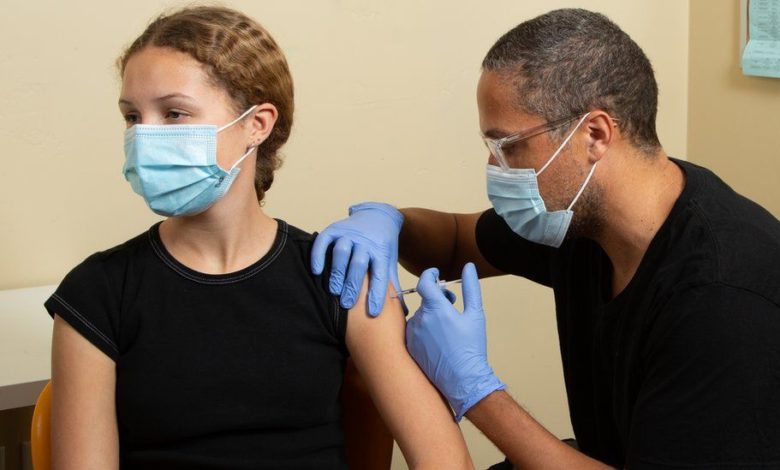 teen, vaccinated, Kevin Jackson