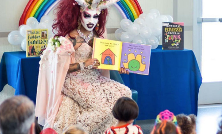Drag queen, story hour, Kevin Jackson