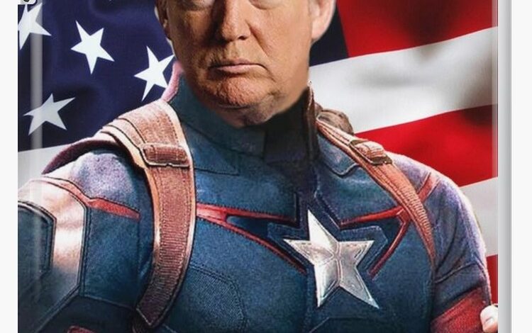 Trump, Captain America, Kevin Jackson