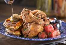 waffles, watermelon, chicken, Kevin Jackson